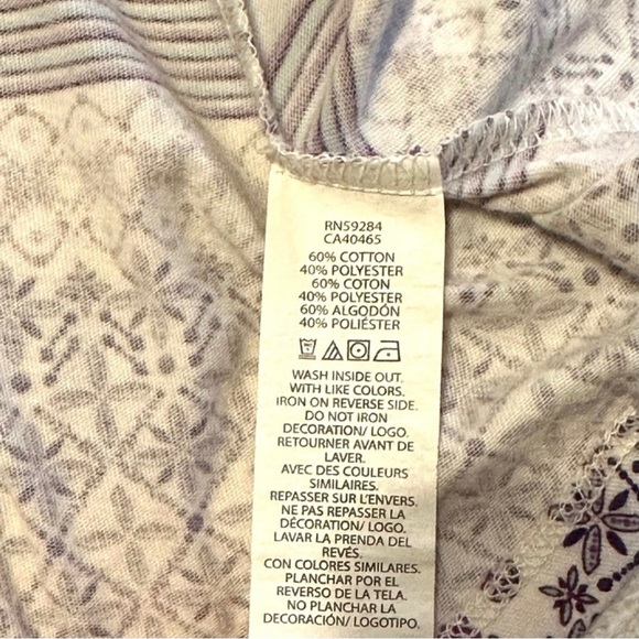 5/$15💥 Girl L 10/12 Dress Patterned Casual Lightweight Spring Summer - Picture 4 of 7